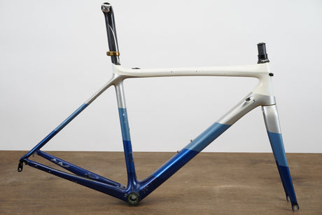 54cm Trek Madone Carbon Rim Brake Road Frameset (Custom paint + Repaired)