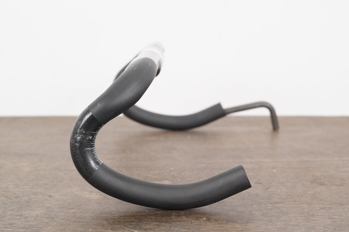 40cm 3T Ergonova Team Stealth Carbon Compact Road Handlebar 31.8mm