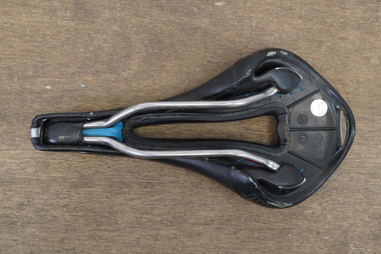 143mm Selle Italia Max Gel Flow Vanox Rail Road Saddle 318g