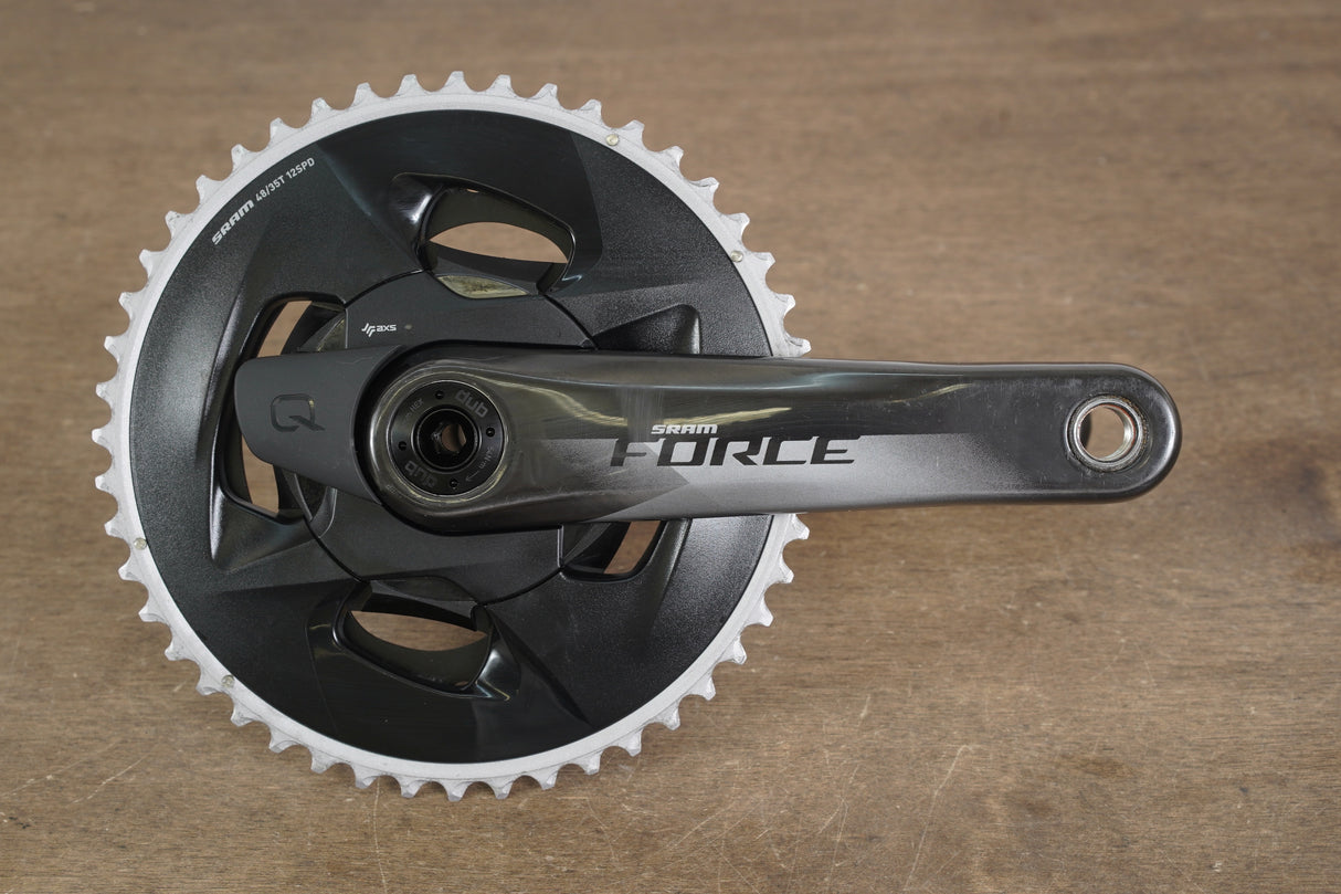 170mm 48/35T DUB SRAM Force AXS Quarq Power Meter Crankset