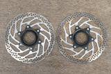 (2) 160mm Shimano Deore SM-RT30-S Center Lock Disc Brake CX Gravel MTB Rotor