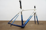 54cm Trek Madone Carbon Rim Brake Road Frameset (Custom paint + Repaired)