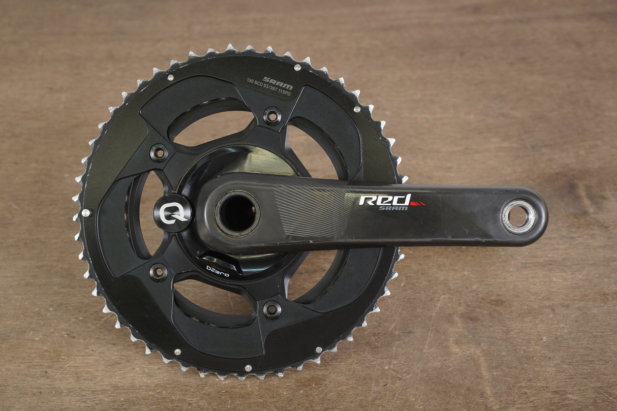 172.5mm 53/39T GXP SRAM Red 22 Quarq DZero Carbon Power Meter Crankset