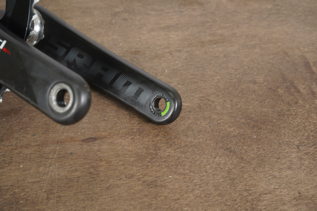 172.5mm 53/39T GXP SRAM Red 22 Quarq DZero Carbon Power Meter Crankset