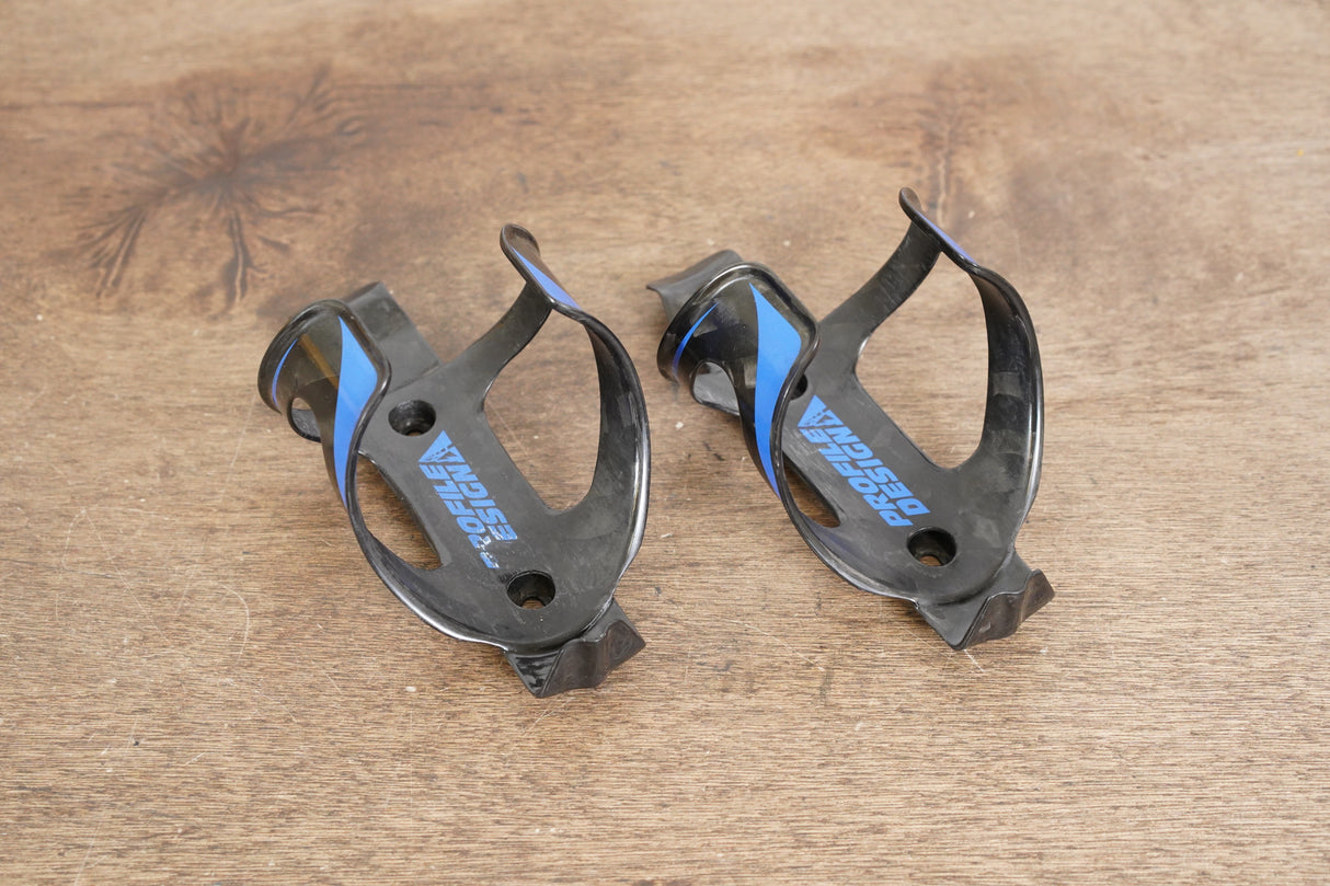 (2) Profile Design Axis Carbon Water Bottle Cages 64g