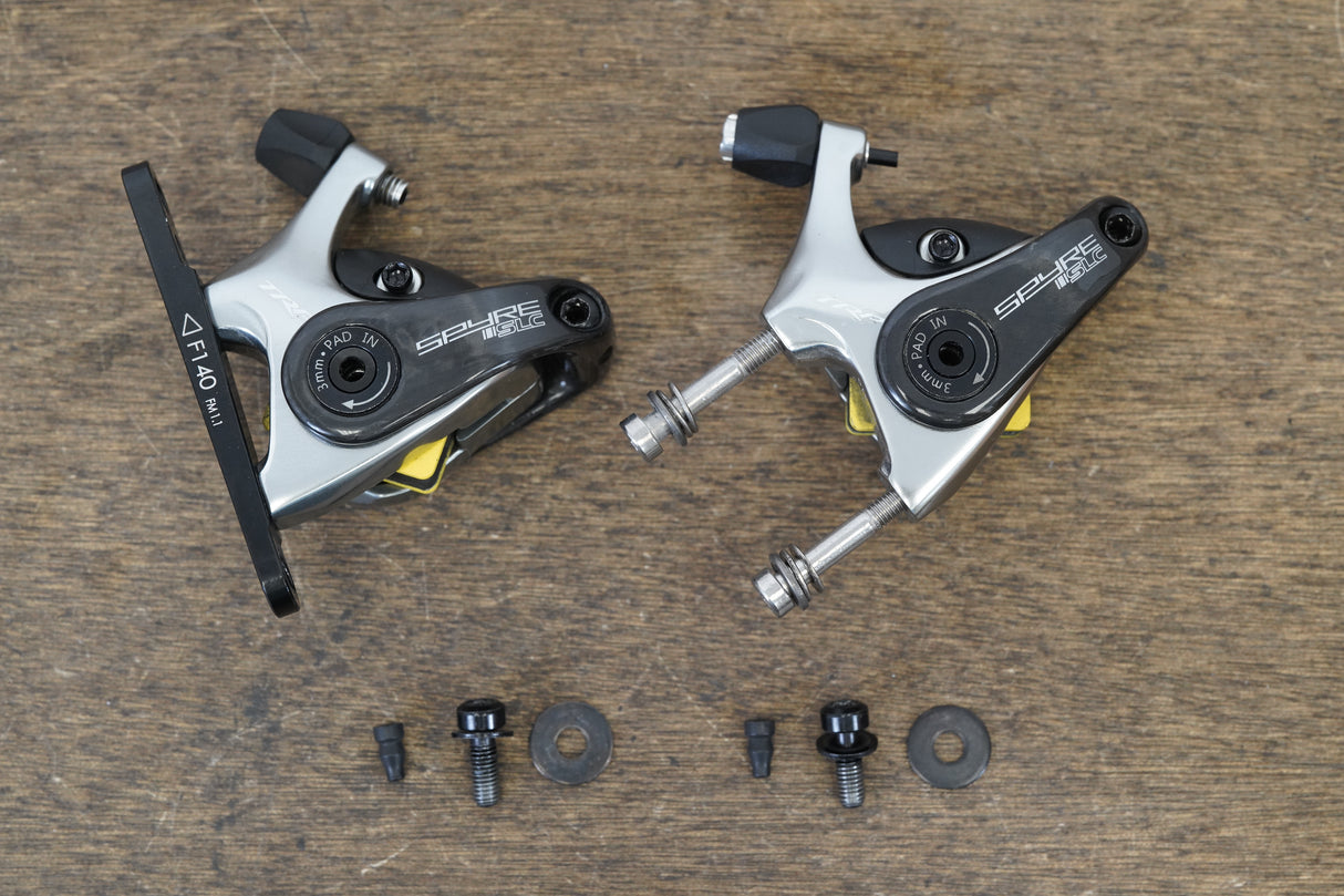 TRP Spyre SLC Mechanical Disc Brake Flat Mount Disc Brake Calipers