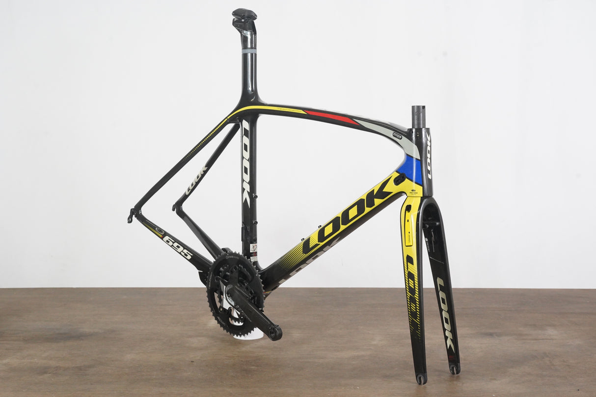 S (Small) LOOK 695 Aerolight Carbon Aero Rim Brake Road Frameset