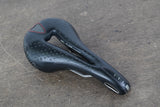 147mm Selle Italia Max Gel Flow Ti 316 Titanium Rail Road Saddle 321g