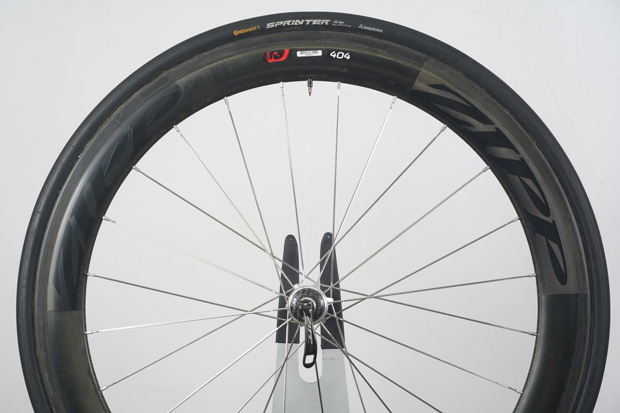 Zipp 404 Firecrest 88/188 Carbon Tubular Rim Brake Wheelset Shimano/SRAM 10 Speed
