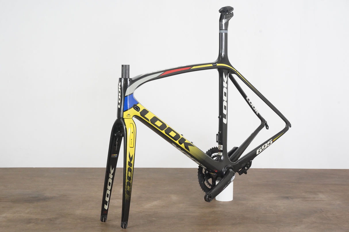 S (Small) LOOK 695 Aerolight Carbon Aero Rim Brake Road Frameset