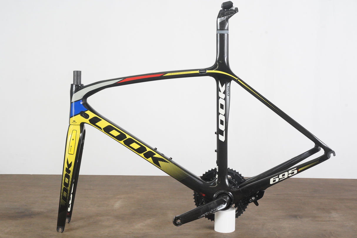 S (Small) LOOK 695 Aerolight Carbon Aero Rim Brake Road Frameset