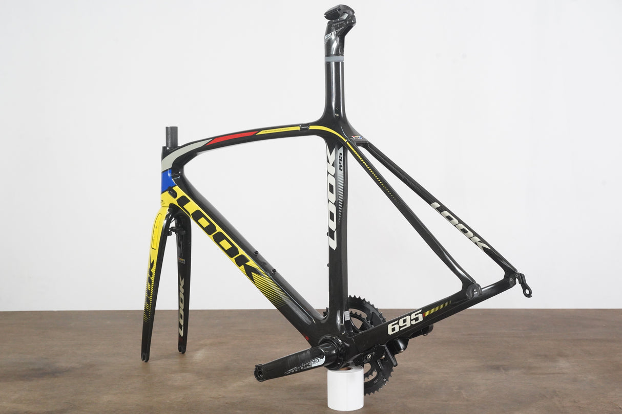 S (Small) LOOK 695 Aerolight Carbon Aero Rim Brake Road Frameset