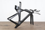 S (Small) Trek Speed Concept 9 Carbon TT Triathlon Frameset + Barstem