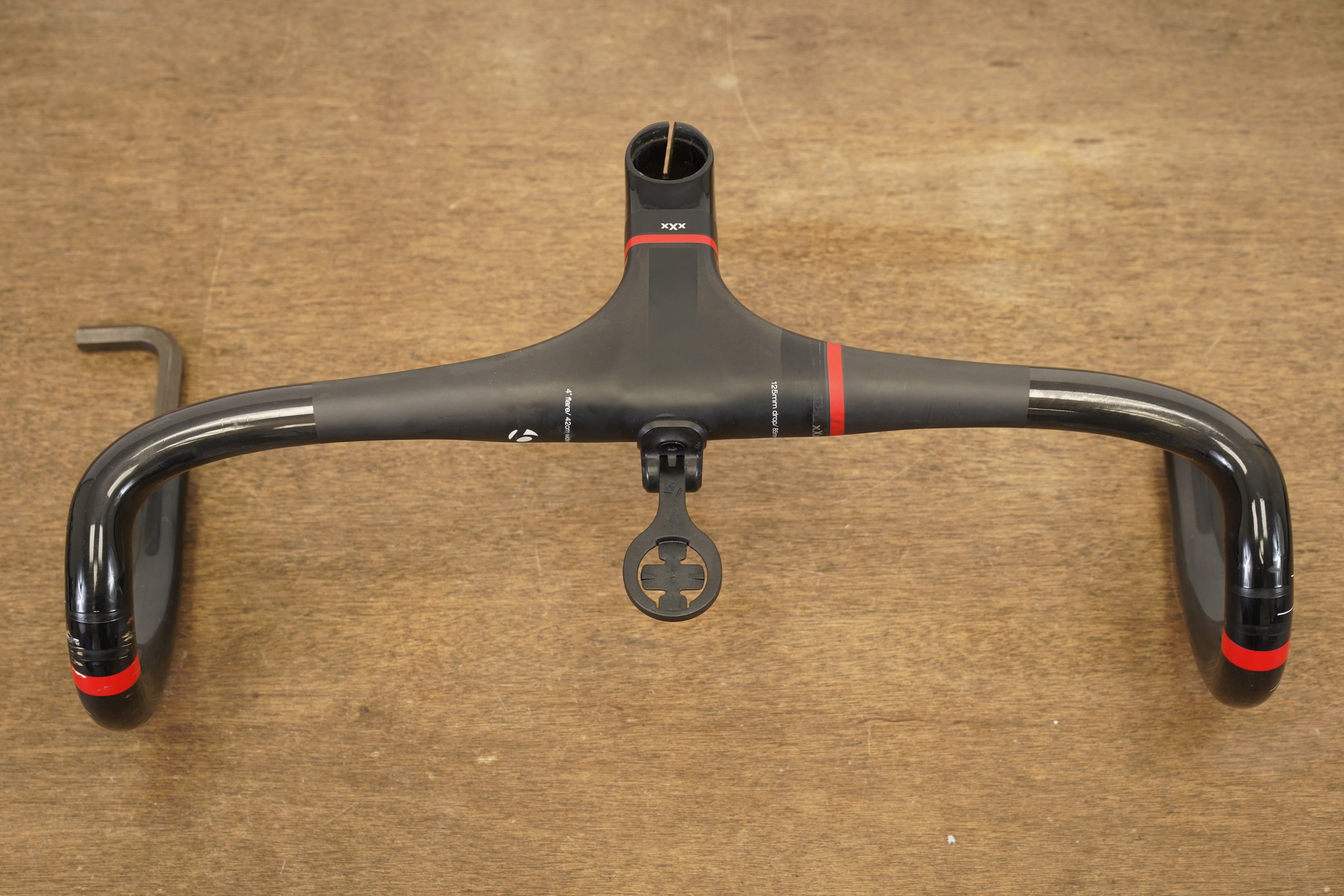 42cm 100mm Bontrager XXX OCLV Carbon Aero Barstem + Mount 1 1/8