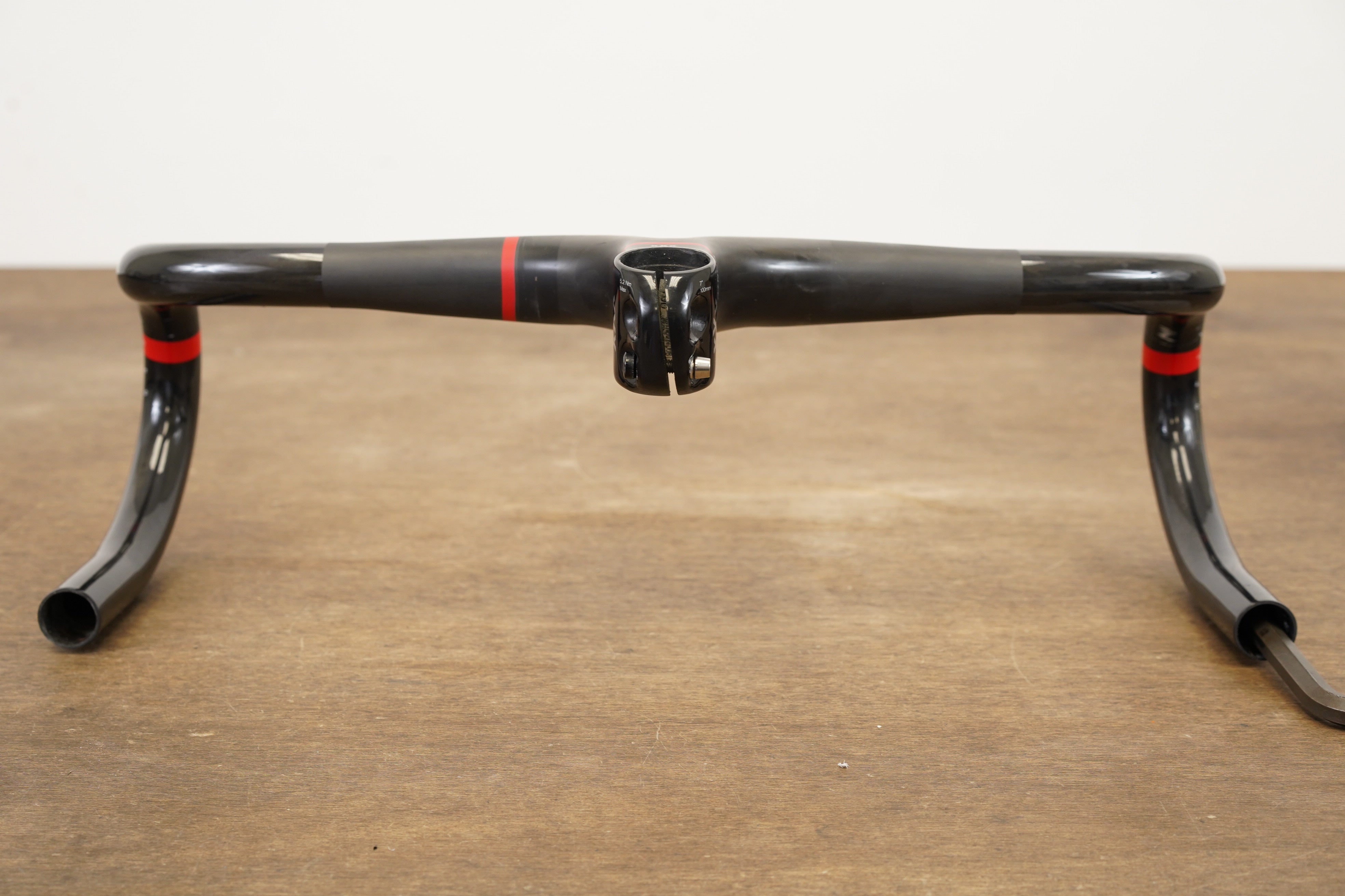 42cm 100mm Bontrager XXX OCLV Carbon Aero Barstem + Mount 1 1/8