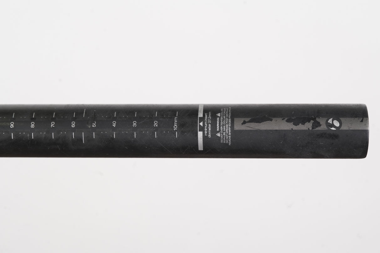 27.2mm Bontrager XXX Carbon 0 Setback Road Seatpost 212g