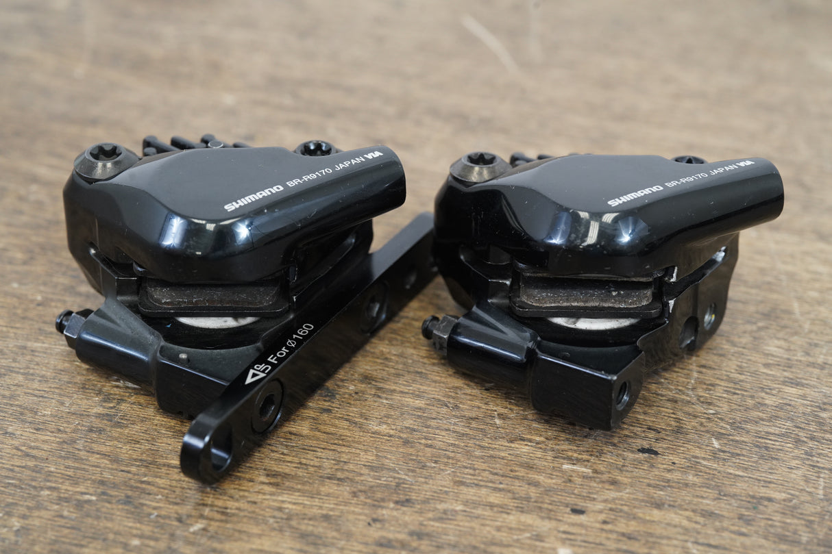 Shimano Dura-Ace BR-R9170 Hydraulic Flat Mount Disc Brake Calipers 9170