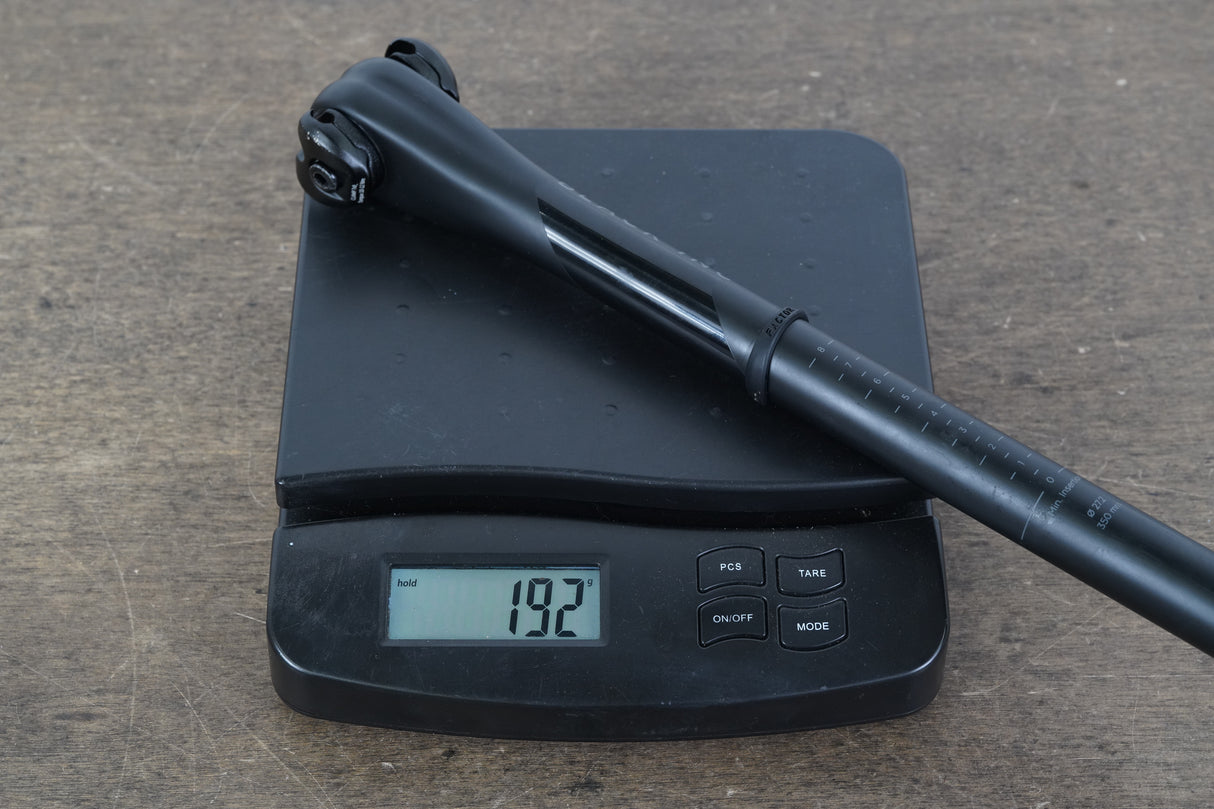 27.2mm Black Inc. Carbon 0 Setback Road Seatpost 192g