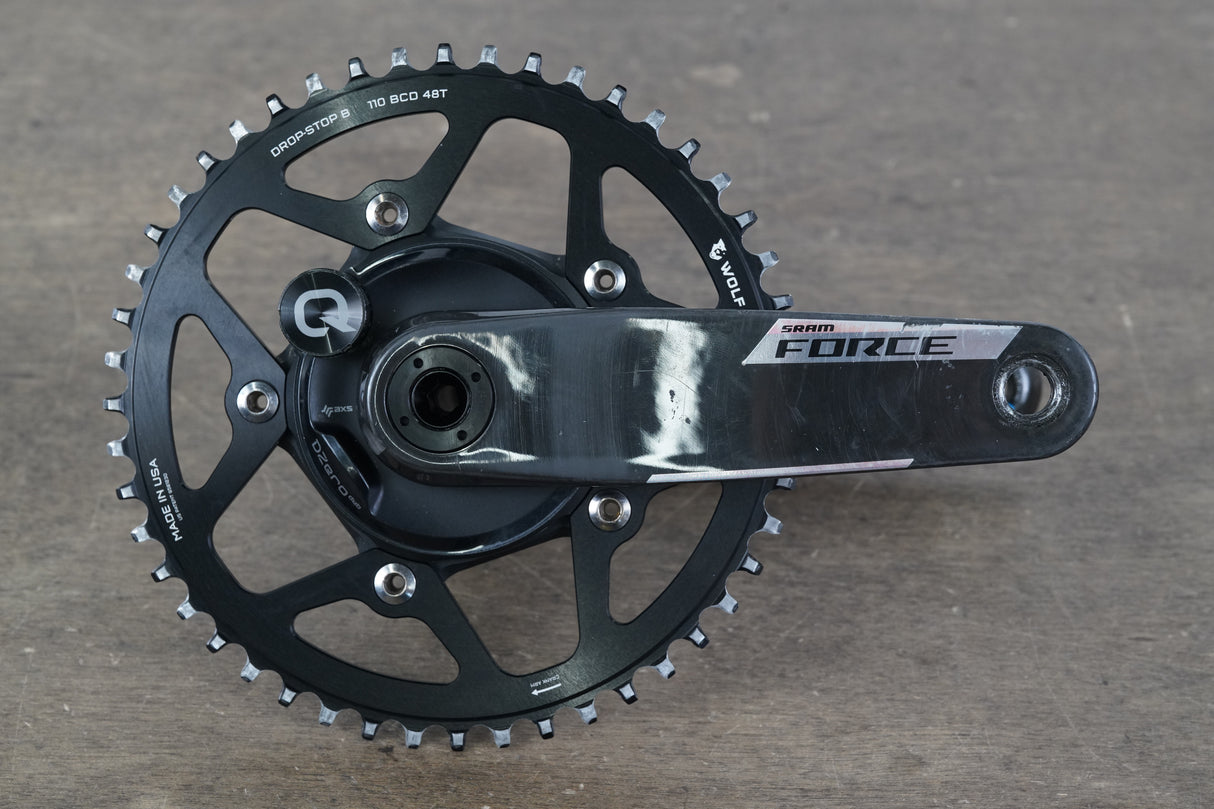 160mm 48T DUB SRAM Force AXS E1 1x12 Speed Quarq DZero Power Crankset 668g