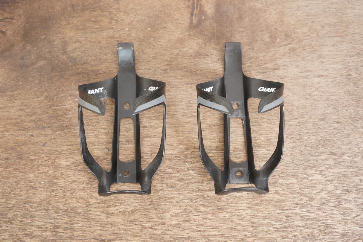 (2) Giant Carbon Water Bottle Cages