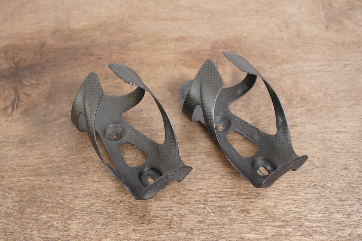 (2) Carbon Water Bottle Cages