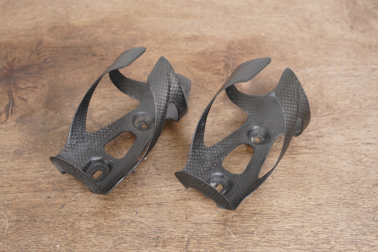 (2) Carbon Water Bottle Cages