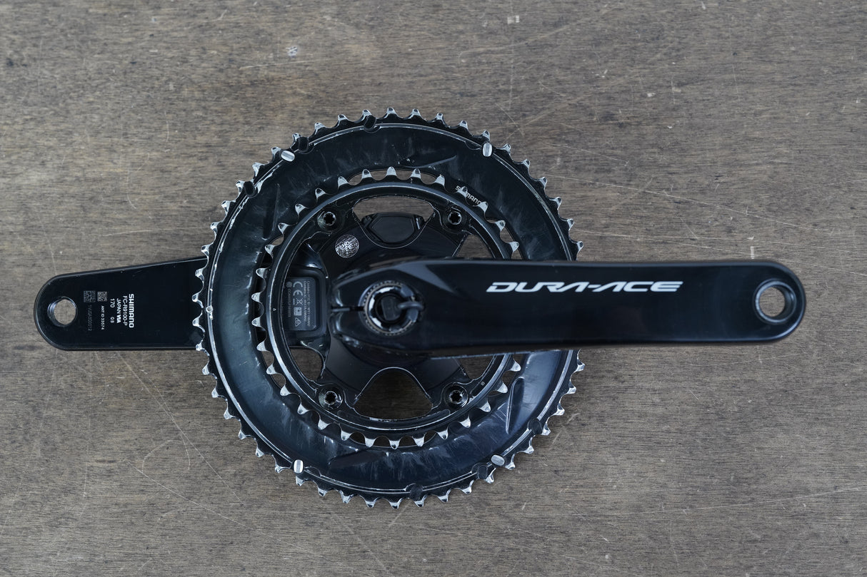 170mm 50/34T Dura-Ace FC-R9100-P Dual Power Meter Crankset 9100 682g