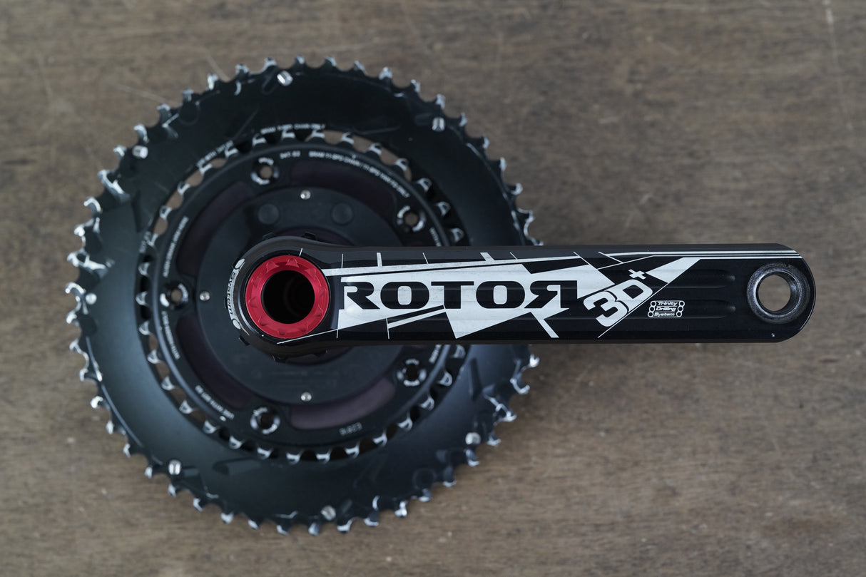 175mm 50/34T BB30 Rotor 3D+ Power2Max Power Meter Road Crankset 3D Plus 769g