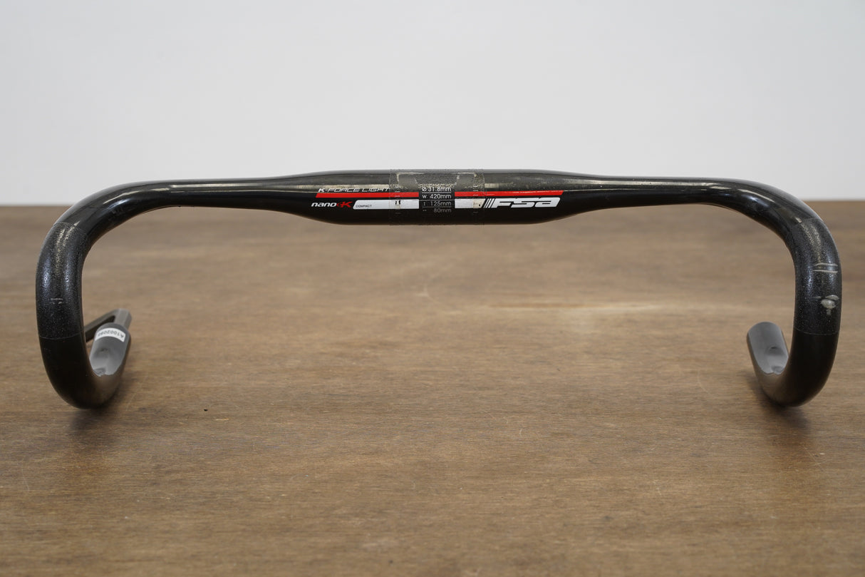 42cm FSA K-Force Light New Ergo Carbon Compact Road Handlebar 31.8mm