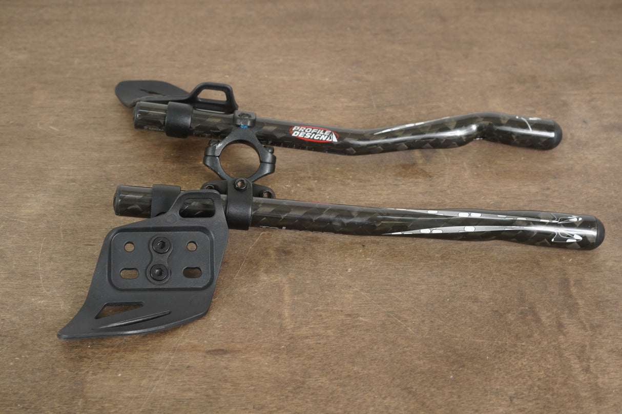 Profile Design T2+  Cobra Carbon Extensions TT Triathlon Handlebar