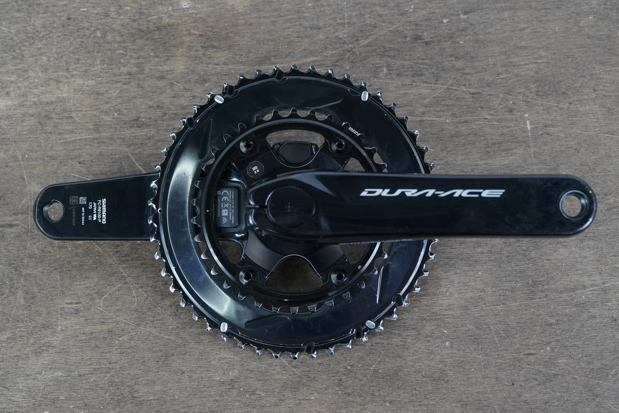 170mm 50/34T Dura-Ace FC-R9100-P Dual Power Meter Crankset 9100 687g