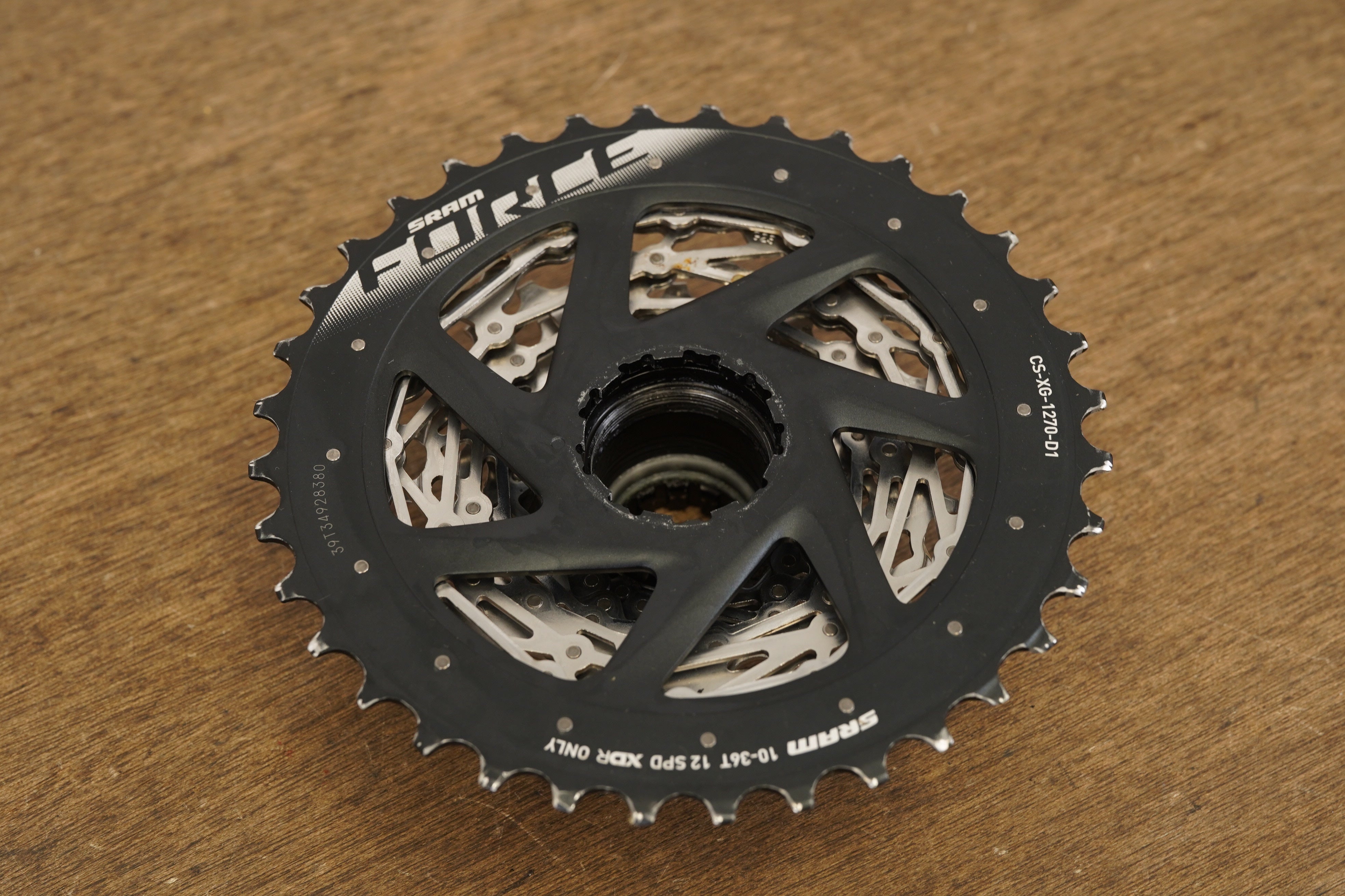 10-36T SRAM Force CS-XG-1270-D1 12 Speed Road Cassette 310g