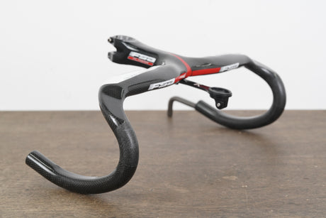 42cm 120mm FSA Plasma Integrated Carbon Barstem Handlebar + Mount 1 1/8"