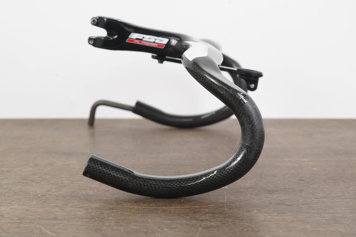 42cm 120mm FSA Plasma Integrated Carbon Barstem Handlebar + Mount 1 1/8"