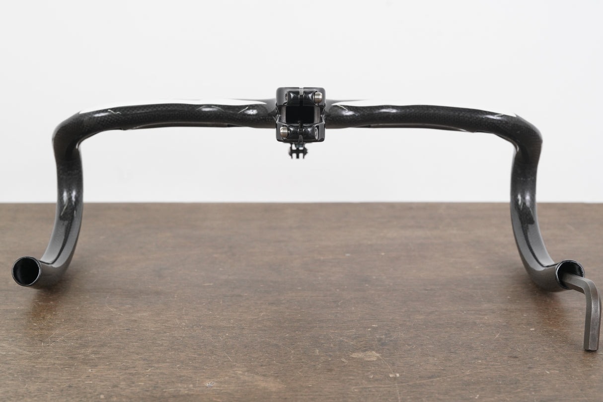 42cm 120mm FSA Plasma Integrated Carbon Barstem Handlebar + Mount 1 1/8"
