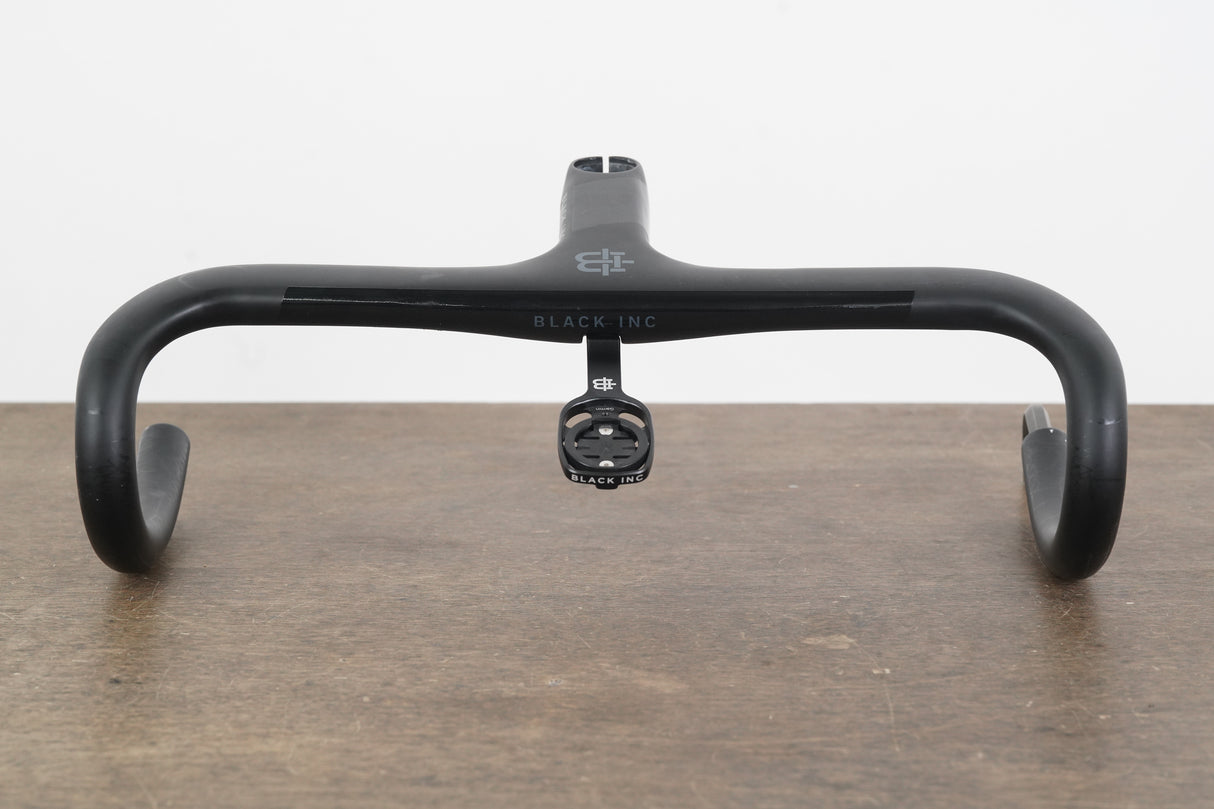 40cm 110mm -6 Degree Black Inc. Carbon Barstem Handlebar + Mount 1 1/8"