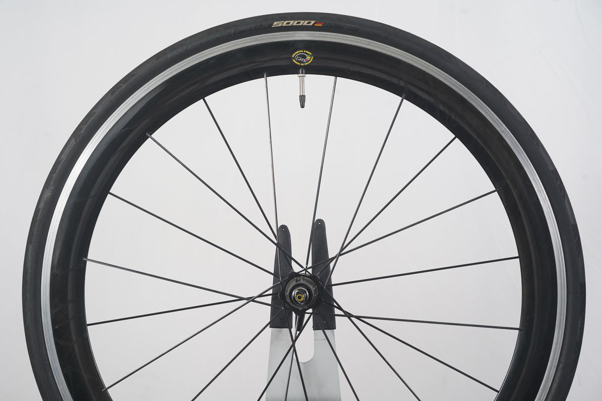 Mavic Cosmic Carbone Carbon Clincher Rim Brake Wheelset Campagnolo 11 Speed