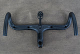40cm 110mm -6 Degree Black Inc. Carbon Barstem Handlebar + Mount 1 1/8"