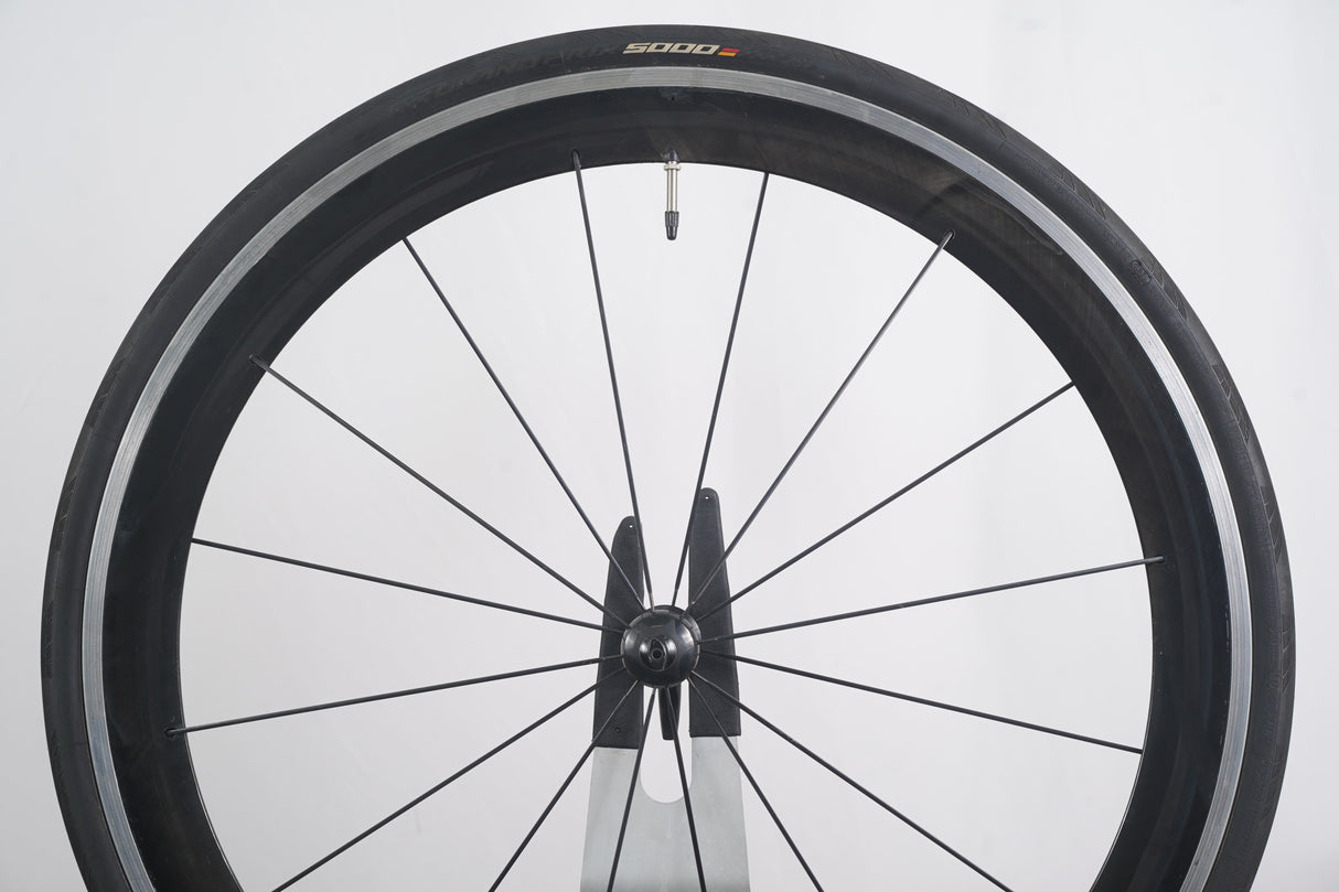 Mavic Cosmic Carbone Carbon Clincher Rim Brake Wheelset Campagnolo 11 Speed