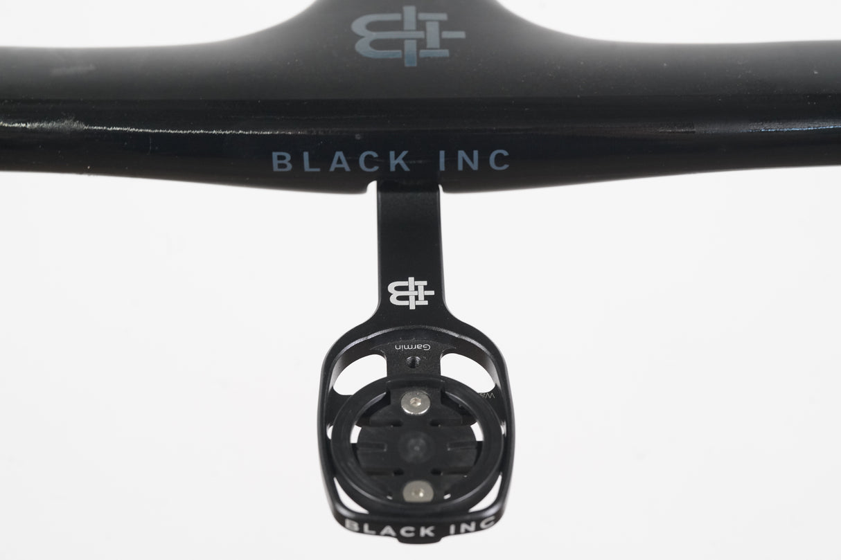 40cm 110mm -6 Degree Black Inc. Carbon Barstem Handlebar + Mount 1 1/8"