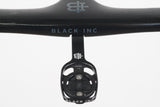 40cm 110mm -6 Degree Black Inc. Carbon Barstem Handlebar + Mount 1 1/8"