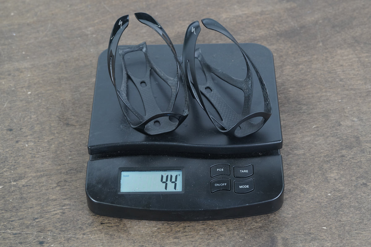 (2) Specialized S-WORKS Rib Cage III Carbon Water Bottle Cages 44g