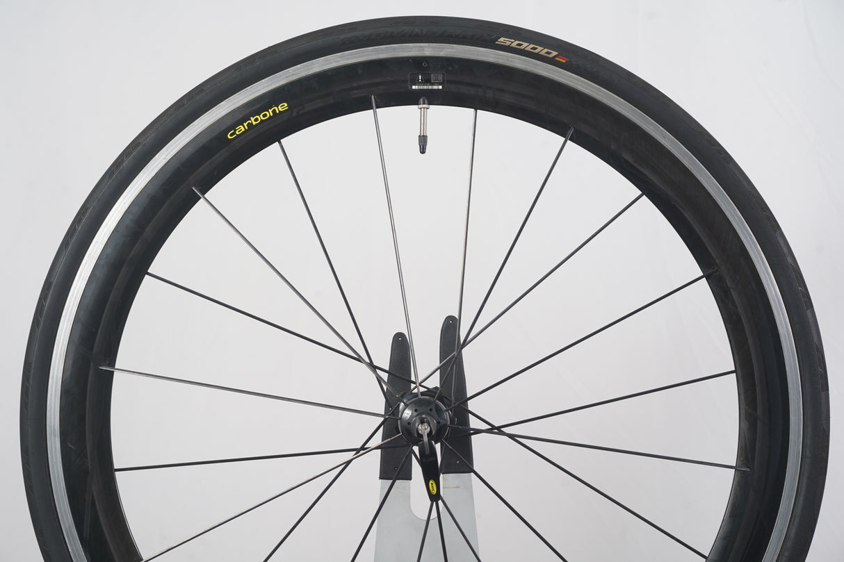 Mavic Cosmic Carbone Carbon Clincher Rim Brake Wheelset Campagnolo 11 Speed