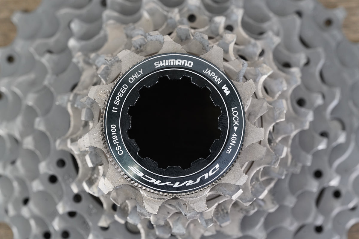 11-30T Shimano Dura-Ace CS-R9100 11 Speed Road Cassette 205g 9100