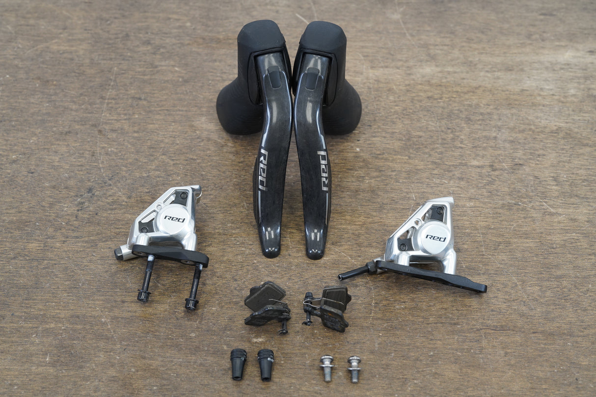 SRAM Red eTap AXS HRD E1 12 Speed Wireless Disc Brake Shifters + Calipers
