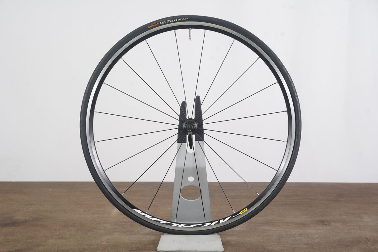 FRONT Mavic Aksium Alloy Rim Brake Clincher Wheel