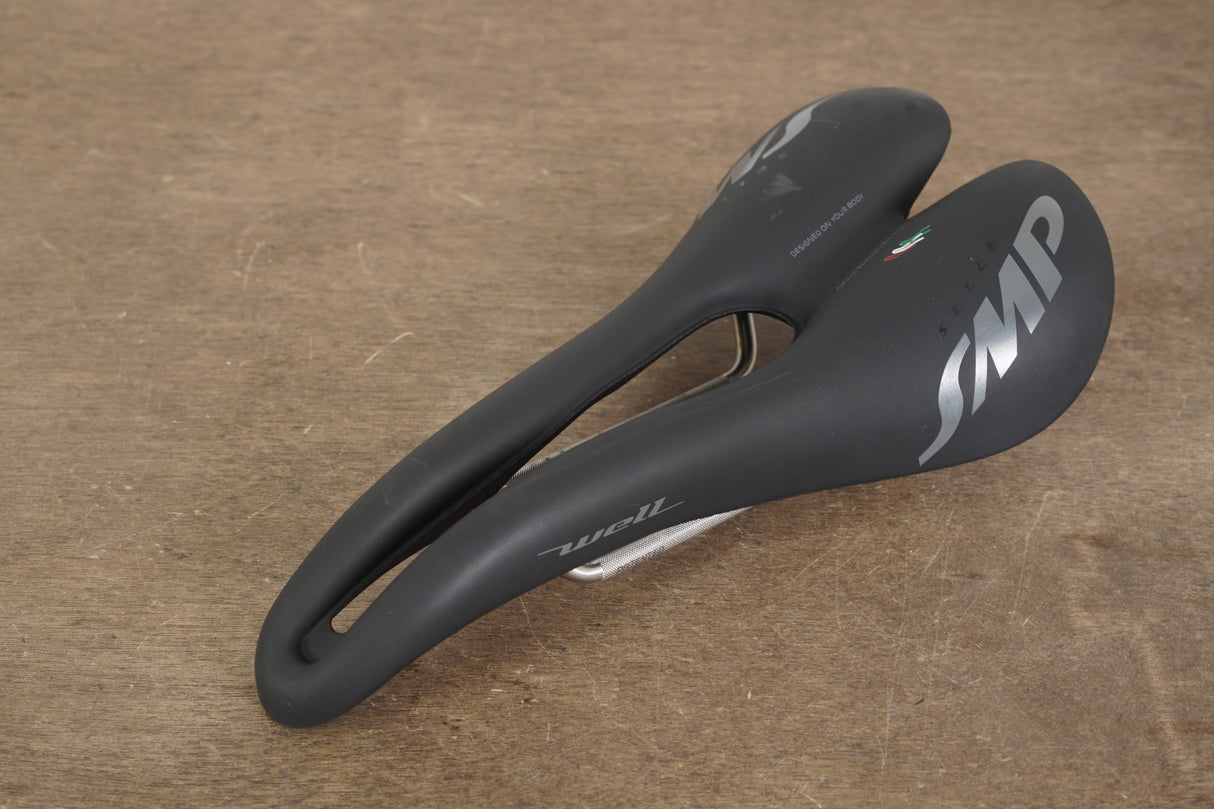 144mm Selle SMP Well Stainless Steel Rail Road Saddle