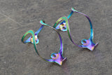 (2) MVTEK Sentinel Oil Slick Aluminum Water Bottle Cages 46g