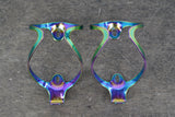 (2) MVTEK Sentinel Oil Slick Aluminum Water Bottle Cages 46g