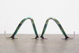 (2) MVTEK Sentinel Oil Slick Aluminum Water Bottle Cages 46g